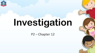 P2 - Chapter 12 Investigation