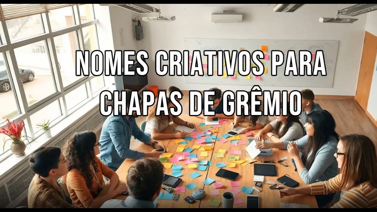 Nomes Criativos para Chapas de Grêmio Estudantil - YouTube