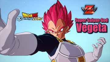 How a Z Rank Uses Super Saiyan God Vegeta | Dragon Ball Sparking! Zero