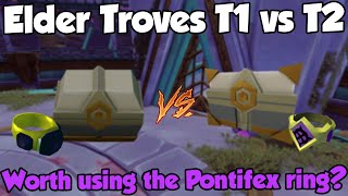 Elder Troves Loot - T1 vs T2. How good are they? [Runescape 3]