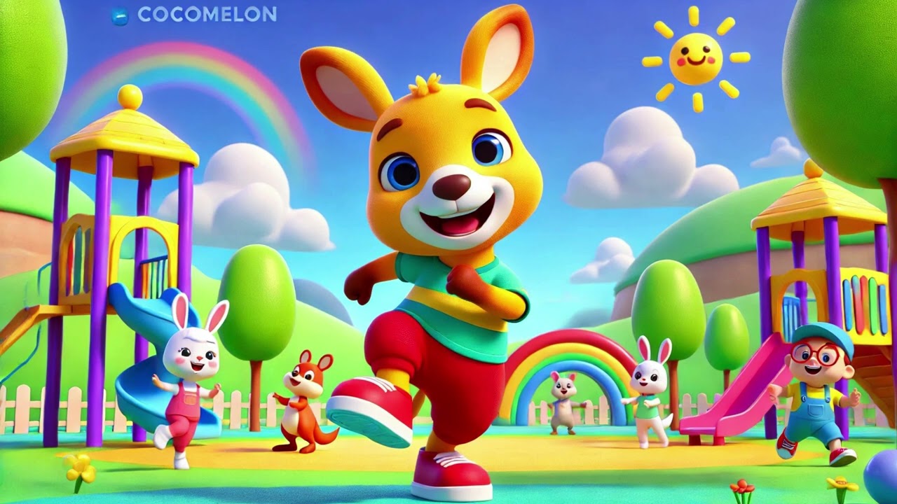 The Happy Kangaroo Song: Jump and Jive with Joey in a Musical Outback Adventure"