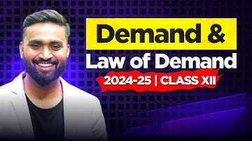 DEMAND & Law Of Demand | Class 12 |ISC| ECONOMICS | Shubham Jagdish| 8112601234 #2024-25