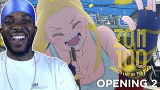 This Is Heat Zom 100 Bucket List Of The Dead Op Reaction Song Of The Dead By Kana-Boon