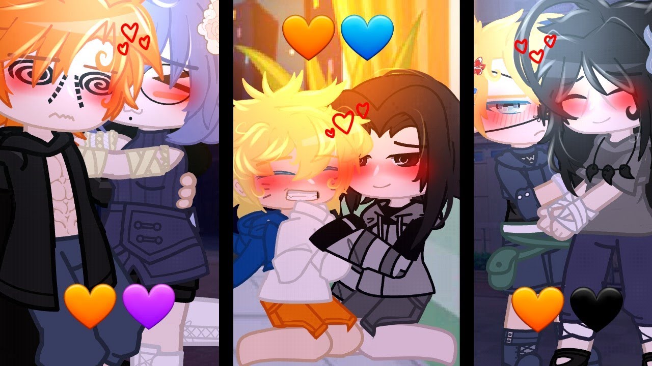 Bobos apaixonados 🥴💘 {SasuNaru; ItaDei; PainKonan} (especial Valentine's Day) [my AU]