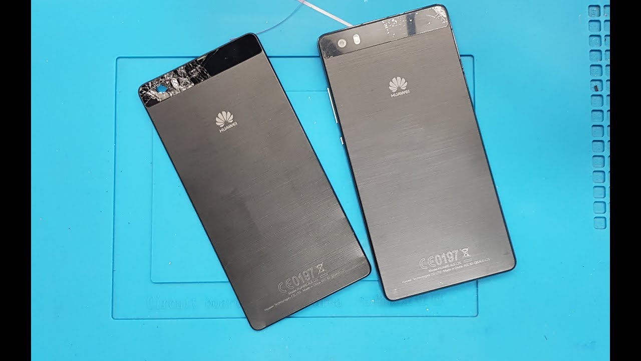 storm teksten Besmetten Huawei P8 Lite Back Cover Replacement - YouTube