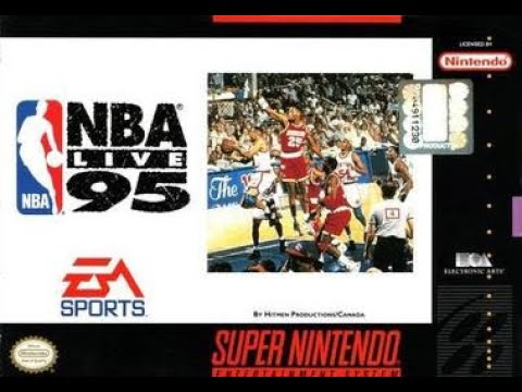 NBA Live 95 (Super Nintendo) - Chicago Bulls vs. Phoenix Suns