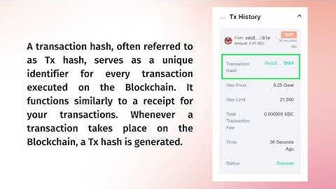 Understanding Transaction Hashes in Blockchain | Ensuring Data Security