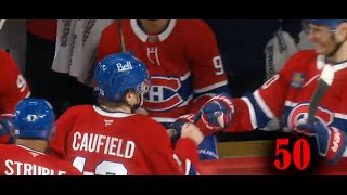 De 1 à 50 - tous les buts de Cole Caufield pour atteindre ce plateau historique