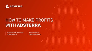 Adsterra Onboarding for Publishers