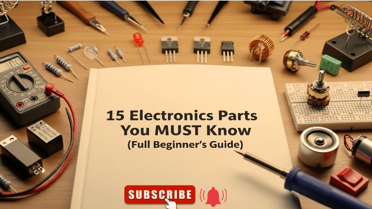 15 Electronics Parts You MUST Know (Full Beginner's Guide | Tech Explained Story