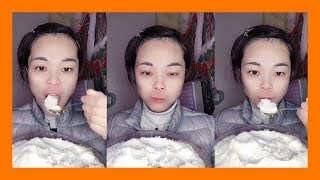 [Asmr] Freezer Soft Ice Eating Sounds #5 screenshot 4