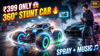 RC Car Stunt + Drone Camera Test Full Action Video unboxing video #rccar