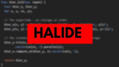Halide 1 - Windows Setup