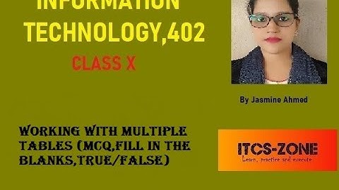 Class 10,Working with Multiple tables