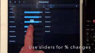 Lighting Control from your iPhone with MyHome App screenshot 3
