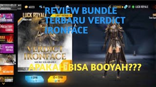 RIVIEW BUNDLE TERBARU VERDICT IRONFACE DI DIAMOND ROYALE | FREEFIREE INDONESIA screenshot 4