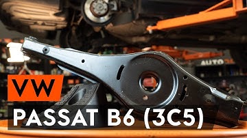 Comment remplacer un bras de suspension arrière sur VW PASSAT B6 (3C5) [TUTORIEL AUTODOC]