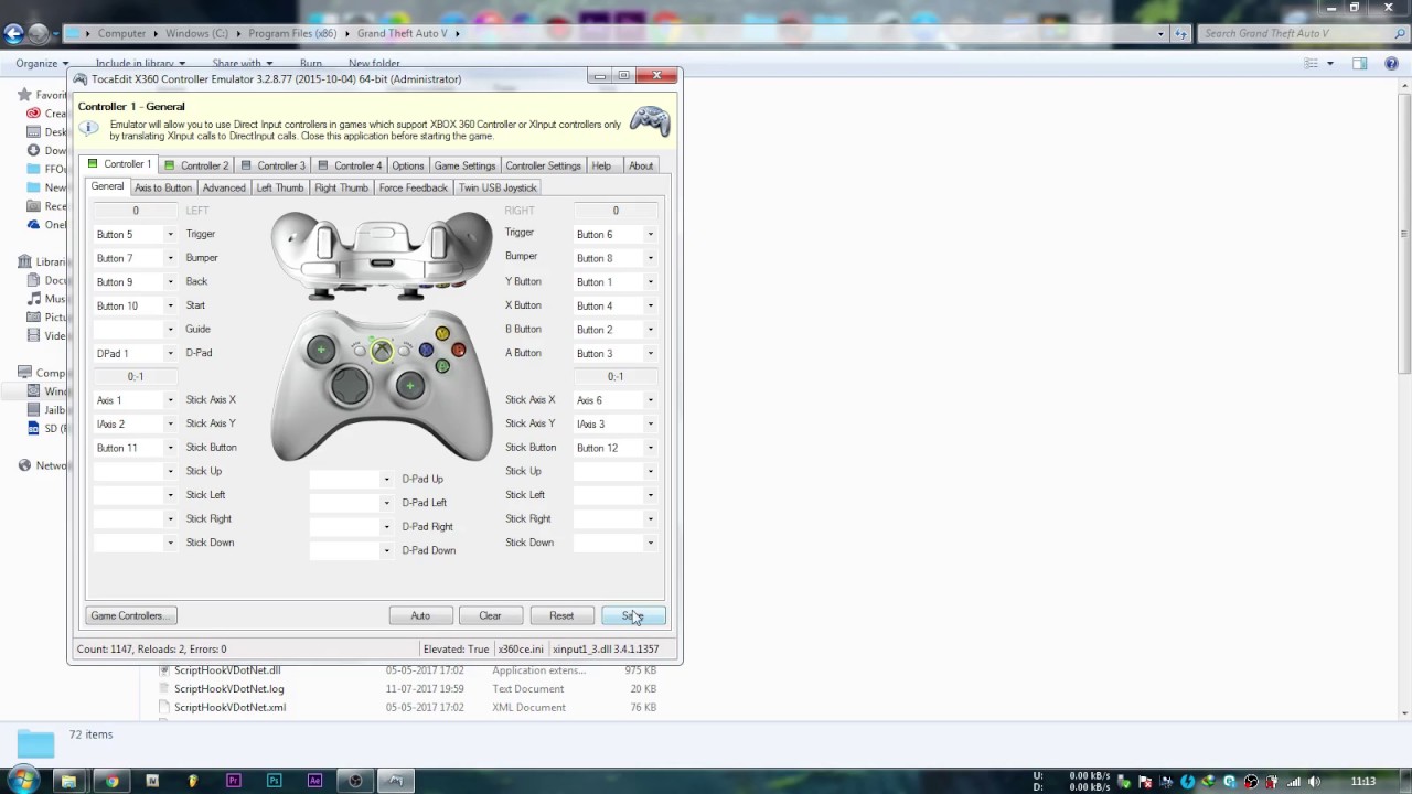 how to setup your ps2 controller with your game + basic attacher - YouTube