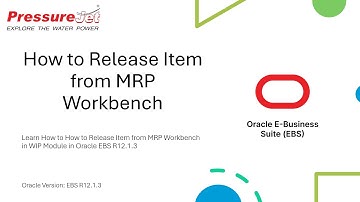 How to Release Item from MRP Workbench | Oracle EBS R12