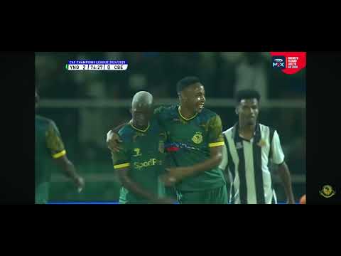 MAGOLI YOTE YANGA 6 VS 0 CBE AMANI STADIUM CAF 2024 TAZAMA UFUNDI WA CHAMA