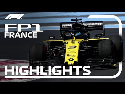 2019 French Grand Prix: FP1 Highlights