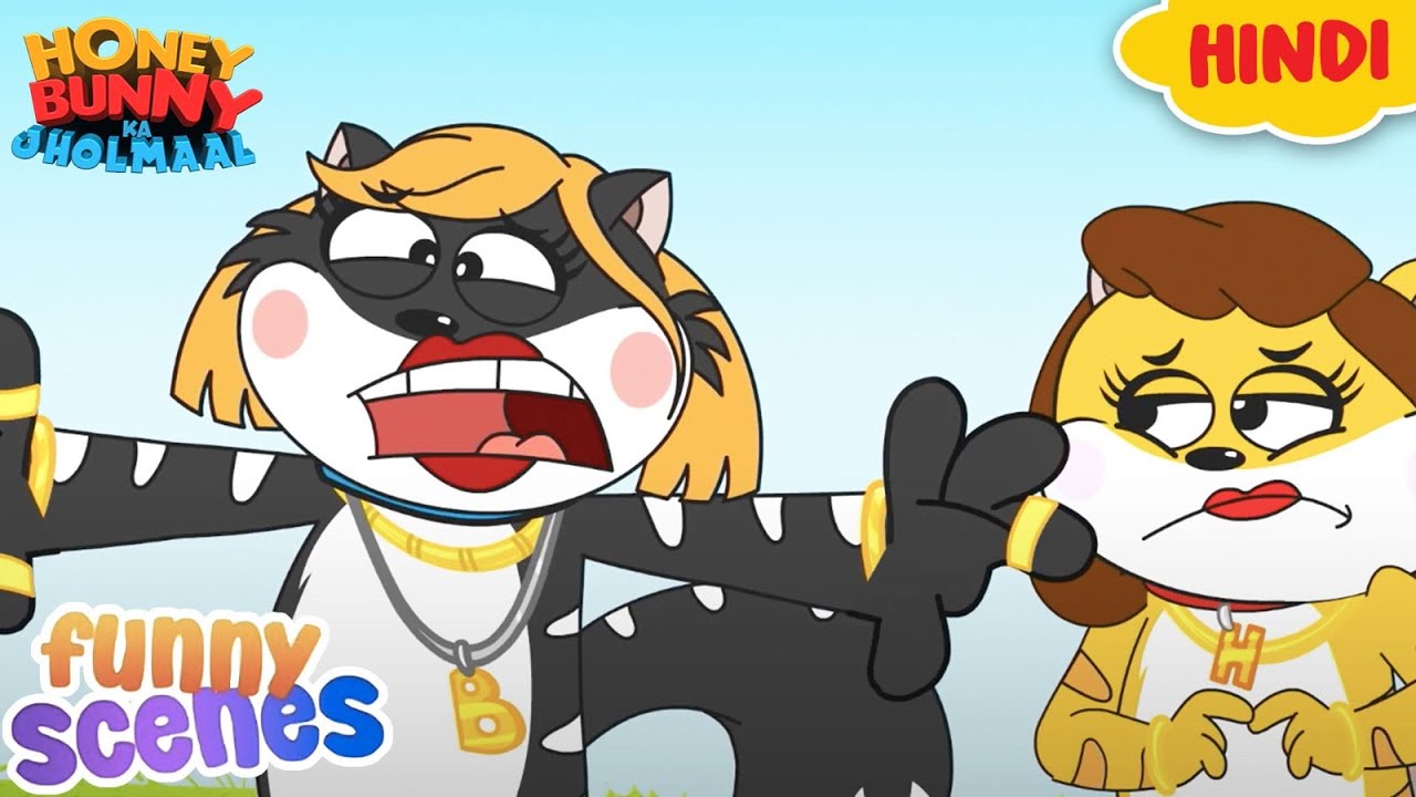 Honey Bunny Best Scenes | Cartoon For Kids | Compilation - 151 | बच्चो की कहानियां | YO Kids