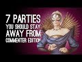 7 Parties You Really Don't Want An Invite To: Commenter Edition