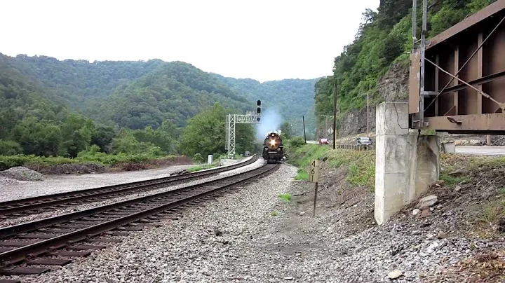 NKP 765 at Matewan, West Virginia