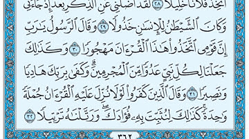 سورة الفرقان/  فضيلة الشيخ صلاح البدير