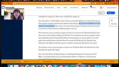 How to do a TTTT Annotation on Newsela