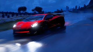 you're sad but you have a lamborghini in Forza Horizon 5 (4K)