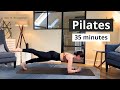 35 MIN FULL BODY PILATES WORKOUT || Intermediate Level - Mat Pilates || Class 19 - No Equipment
