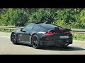 All new porsche carrera 992 spotted on the autobahn 