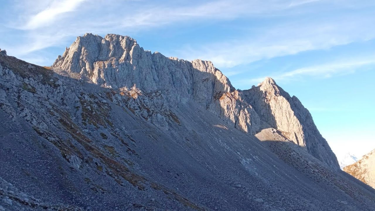Monte Tiarfin.Cima Ovest e Cima Est.Alpi Carniche.