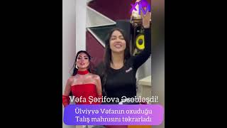 Vefa Şerifova Yeni Qalmaqal Şfet