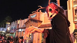 The Wild Way Halloween Horror Nights Hollywood ENDS Each Night - Chainsaw Chase Out / Low Wait Times