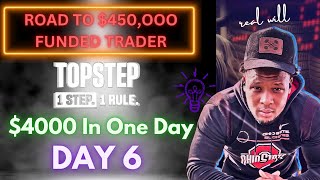 Futures Trading | Day 6 Trading Challenge- How I Made $4000 Day Trading