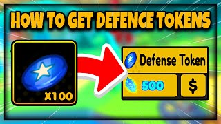 how to GET DEFENSE TOKENS fast (Roblox Anime Fighters Simulator) 