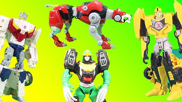 Bumblebee & Transformers Super Hero Tryouts Round 2 Justice League Power Rangers