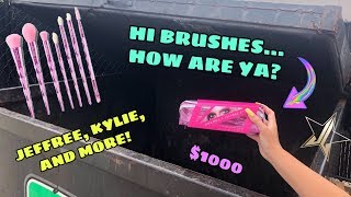 WE FOUND THE JEFFREE STAR X MORPHE BRUSHES WHILE ULTA DUMPSTER DIVING! ($1000 HAUL)