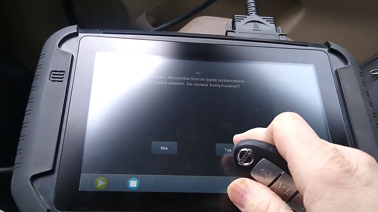 Smart pro- programowanie klucza keyless Nissan X-Trail 2016