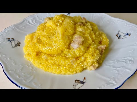 Видео рецепт Кукурузная каша с мясом в мультиварке