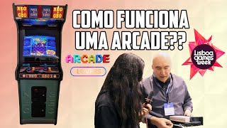 Como funciona uma Arcade Cabinet? - Lisboa Games Week 2023 (Arcade Lovers)