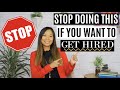 How to Get Hired | Stop Doing These Things if You Want to Get Hired | Linda Raynier