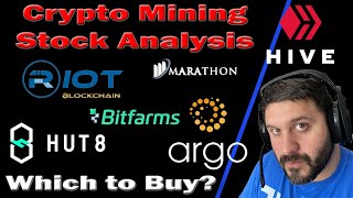Analyzing and Comparing 6 Crypto Mining Stocks | $RIOT $MARA $ARBKF $HUTMF $HVBTF $BITF