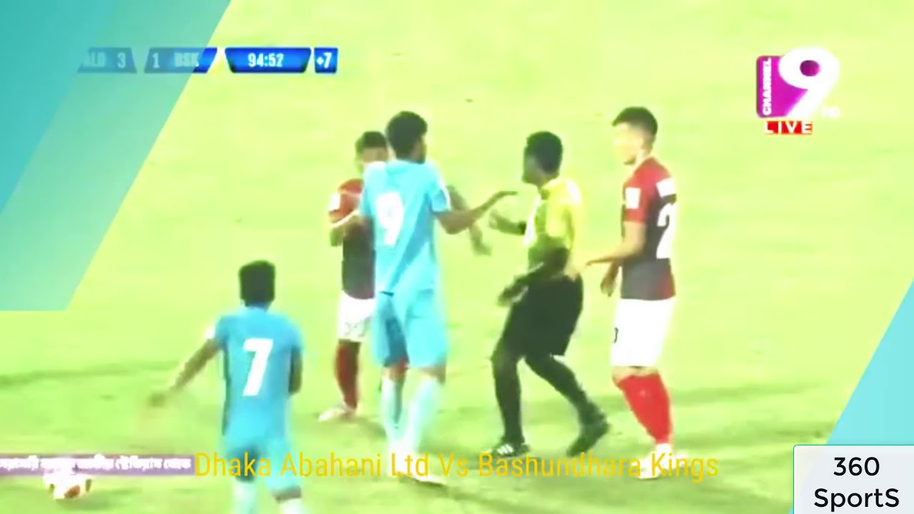 Abohani vs Boshundhora Fight Scene And red Card