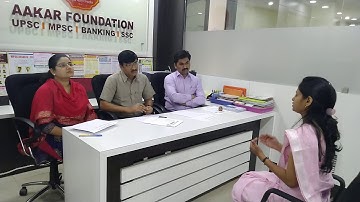 MPSC State Services Mock Interview by Pakwane Sir MFAS,Ram Wagh Sir, Dr.Nital Bhola @Aakar Foundtion