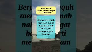 Download Lagu MENETAPI SUNAH NABI SEPERTI MENGGENGGAM BARA API #hadist #shorts #shortsvideo MP3