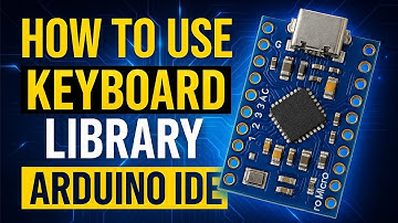 How to use the keyboard library with an Arduino #arduino #arduinoproject #arduinoiot #robotics #iran