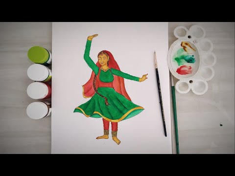 Ghungroo, Indian Classical Dance Drawing by Garima Sharma - Fine Art America